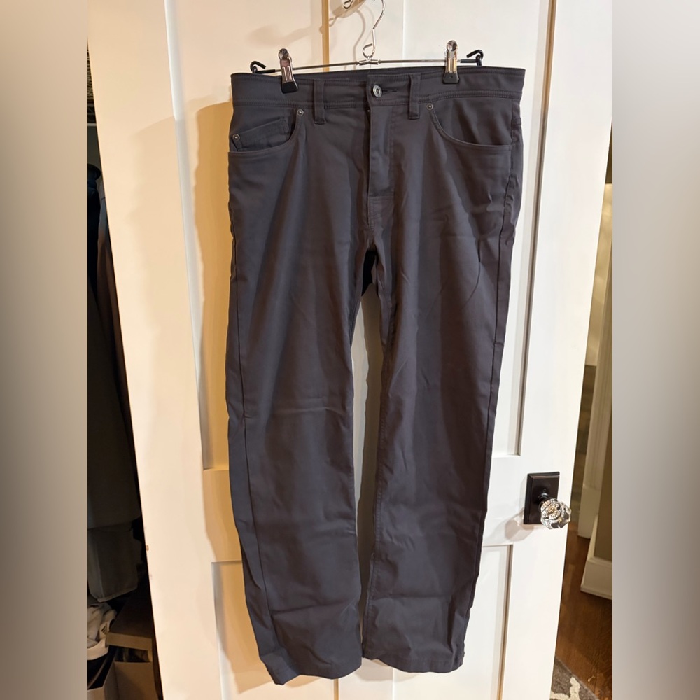 Prana Men’s Slim Fit Pants - Gray